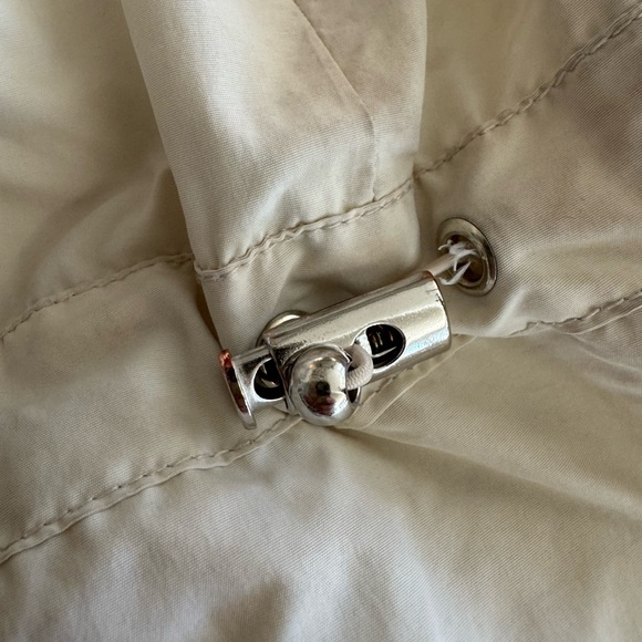 Magnolia Lane Masters Golf Tech Vest Cream Full Zip Snap Preppy Quilt Size Small - Picture 10 of 15